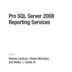 خرید و دانلود نسخه کامل کتاب Pro SQL Server 2008 Reporting Services