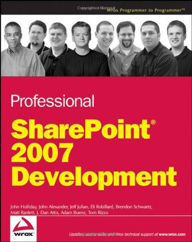 خرید و دانلود نسخه کامل کتاب Professional SharePoint 2007 Development (Programmer to Programmer)_6870c5f40a4c8.jpeg خرید و دانلود نسخه کامل کتاب Professional SharePoint 2007 Development (Programmer to Programmer)