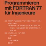 خرید و دانلود نسخه کامل کتاب Programmieren mit FORTRAN 77 für Ingenieure