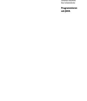 خرید و دانلود نسخه کامل کتاب Programmieren mit JAVA: Das Lehrbuch zum sicheren Umgang mit Objekten