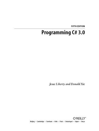 خرید و دانلود نسخه کامل کتاب Programming C Sharp 3.0_68702e45b05ab.jpeg خرید و دانلود نسخه کامل کتاب Programming C Sharp 3.0