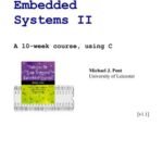 خرید و دانلود نسخه کامل کتاب Programming Embedded Systems II: A 10-week course, using C