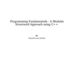 خرید و دانلود نسخه کامل کتاب Programming Fundamentals: A Modular Structured Approach Using C++