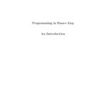 خرید و دانلود نسخه کامل کتاب Programming in Emacs Lisp : an introduction