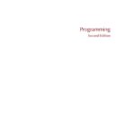 خرید و دانلود نسخه کامل کتاب Programming: Principles and Practice Using C++ (2nd Edition, bookmarks)