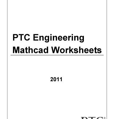 خرید و دانلود نسخه کامل کتاب PTC Engineering Mathcad Worksheets