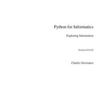 خرید و دانلود نسخه کامل کتاب Python for Informatics – Exploring Information