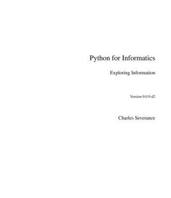 خرید و دانلود نسخه کامل کتاب Python for Informatics – Exploring Information