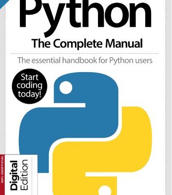 خرید و دانلود نسخه کامل کتاب Python The Complete Manual: The Essential Handbook for Python Users