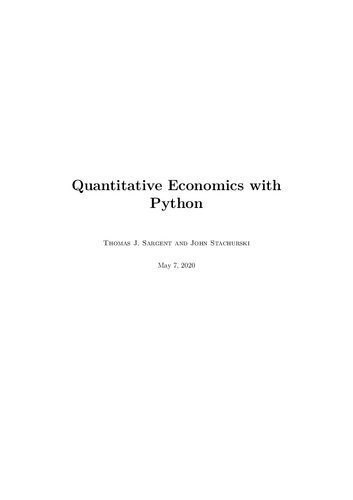 خرید و دانلود نسخه کامل کتاب Quantitative Economics with Python_68754d6f657bc.jpeg خرید و دانلود نسخه کامل کتاب Quantitative Economics with Python