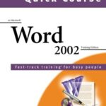 خرید و دانلود نسخه کامل کتاب Quick Course in Microsoft Word 2002