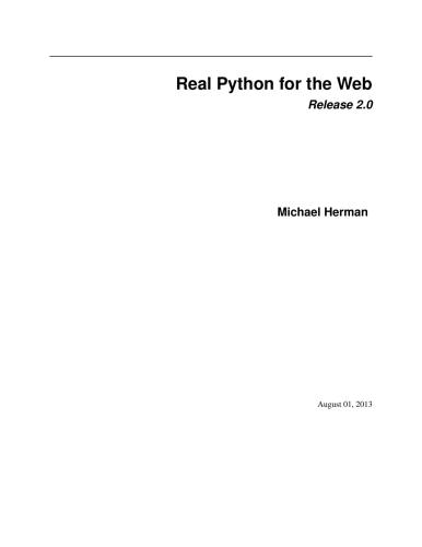 خرید و دانلود نسخه کامل کتاب Real Python for the Web_687884e88bf7a.jpeg خرید و دانلود نسخه کامل کتاب Real Python for the Web