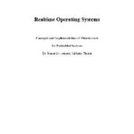 خرید و دانلود نسخه کامل کتاب Realtime Operating Systems. Concepts and Implementation of Microkernels