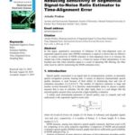 خرید و دانلود نسخه کامل کتاب Reducing Sensitivity of Segmental Signal-to-Noise Ratio Estimator to Time-Alignment Error