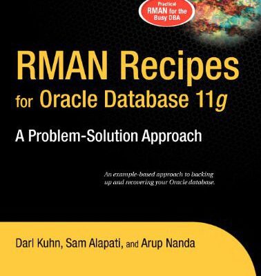 خرید و دانلود نسخه کامل کتاب RMAN Recipes for Oracle Database 11g