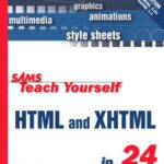 خرید و دانلود نسخه کامل کتاب Sams teach yourself HTML and XHTML in 24 hours