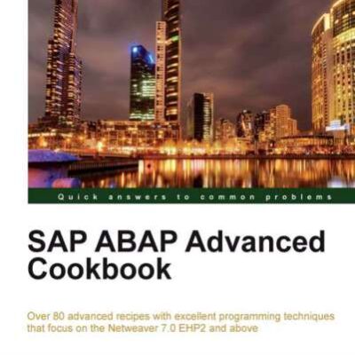 خرید و دانلود نسخه کامل کتاب SAP ABAP Advanced cookbook