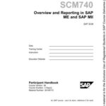 خرید و دانلود نسخه کامل کتاب SAP SCM 740: Overview and Reporting in SAP ME and SAP MII