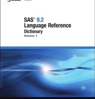 خرید و دانلود نسخه کامل کتاب SAS 9.2 Language Reference Dictionary