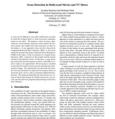 خرید و دانلود نسخه کامل کتاب Scene detection in Hollywood movies and TV shows