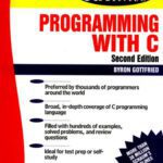 خرید و دانلود نسخه کامل کتاب Schaum’s Outline of Theory and Problems of Programming with C