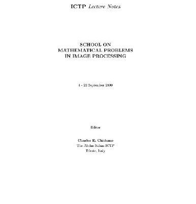خرید و دانلود نسخه کامل کتاب School in Mathematical problems in image processing