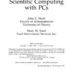 خرید و دانلود نسخه کامل کتاب Scientific Computing with PCs