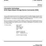 خرید و دانلود نسخه کامل کتاب SCSI Object-Based Storage Device Commands (OSD r10)