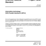 خرید و دانلود نسخه کامل کتاب SCSI Parallel Interface – 5 (SPI-5 r06)