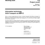 خرید و دانلود نسخه کامل کتاب SCSI Transport via SBP-2 (STS r01)