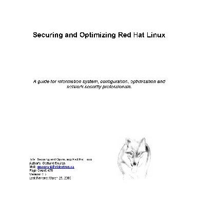 خرید و دانلود نسخه کامل کتاب Securing and Optimizing Red Hat Linux