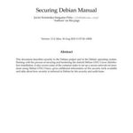 خرید و دانلود نسخه کامل کتاب Securing Debian Manual