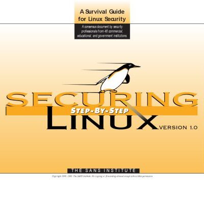 خرید و دانلود نسخه کامل کتاب Securing Linux Step by Step