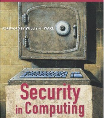 خرید و دانلود نسخه کامل کتاب Security in computing