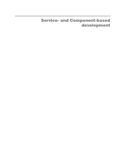 خرید و دانلود نسخه کامل کتاب Service- and Component-based Development: Using the Select Perspective and UML_687238652ffec.jpeg خرید و دانلود نسخه کامل کتاب Service- and Component-based Development: Using the Select Perspective and UML