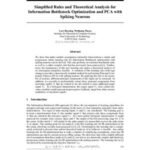 خرید و دانلود نسخه کامل کتاب Simplified Rules and Theoretical Analysis for Information Bottleneck Optimization and PCA with Spiking Neurons