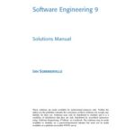 خرید و دانلود نسخه کامل کتاب Software Engineering 9: Solutions Manual
