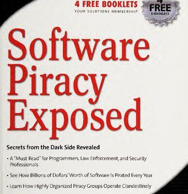 خرید و دانلود نسخه کامل کتاب Software Piracy Exposed