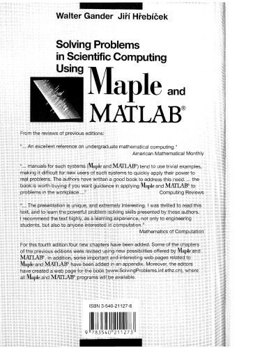 خرید و دانلود نسخه کامل کتاب Solving Probs in Sci. Computing Using Maple, Matlab_687fa673ebab8.jpeg خرید و دانلود نسخه کامل کتاب Solving Probs in Sci. Computing Using Maple, Matlab