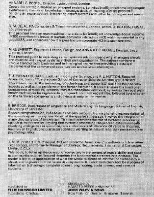 خرید و دانلود نسخه کامل کتاب Speech and language-based interaction with machines: towards the conversational computer