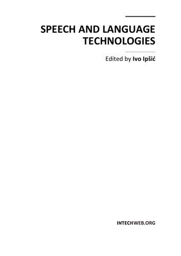 خرید و دانلود نسخه کامل کتاب Speech and Language Technologies_686aac0438ddb.jpeg خرید و دانلود نسخه کامل کتاب Speech and Language Technologies