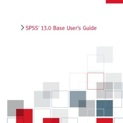 خرید و دانلود نسخه کامل کتاب SPSS Base Users Guide 13.0