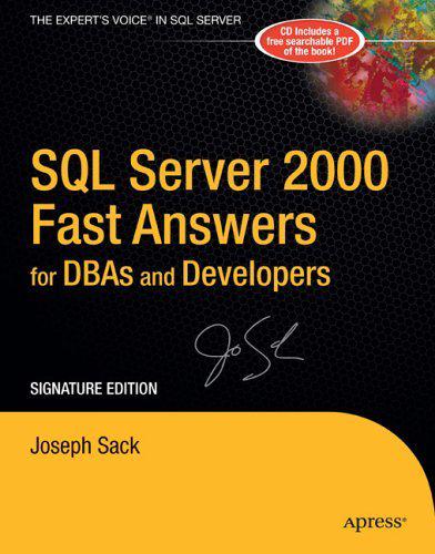 خرید و دانلود نسخه کامل کتاب SQL Server 2000 Fast Answers for DBAs and Developers_68679c3dbeb75.jpeg خرید و دانلود نسخه کامل کتاب SQL Server 2000 Fast Answers for DBAs and Developers