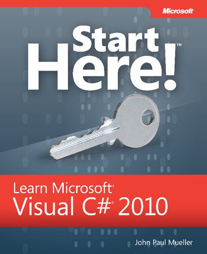 خرید و دانلود نسخه کامل کتاب Start Here! Learn Microsoft Visual C# 2010_686f88f9ecc2b.jpeg خرید و دانلود نسخه کامل کتاب Start Here! Learn Microsoft Visual C# 2010