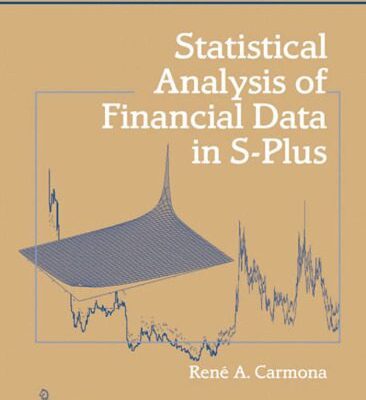 خرید و دانلود نسخه کامل کتاب Statistical Analysis of Financial Data in S-PLUS2