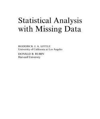 خرید و دانلود نسخه کامل کتاب Statistical analysis with missing data
