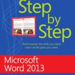 خرید و دانلود نسخه کامل کتاب Step by step Microsoft Word 2013