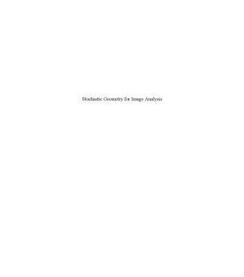 خرید و دانلود نسخه کامل کتاب Stochastic geometry for image analysis