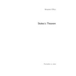خرید و دانلود نسخه کامل کتاب Stokes's Theorem