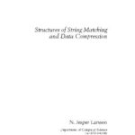 خرید و دانلود نسخه کامل کتاب Structures Of String Matching And Data Compression